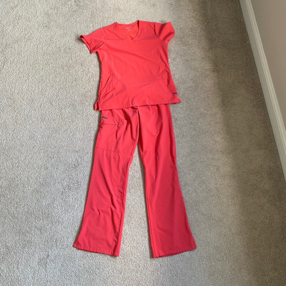 Jockey coral scrub set